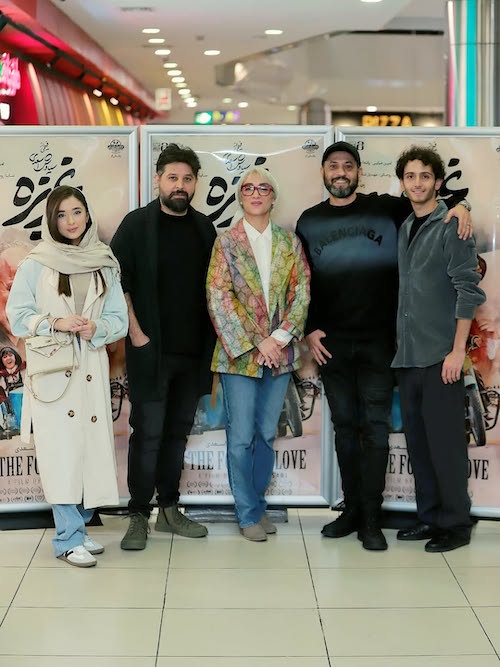 کت رنگی پانته‌آ پناهی‌ها