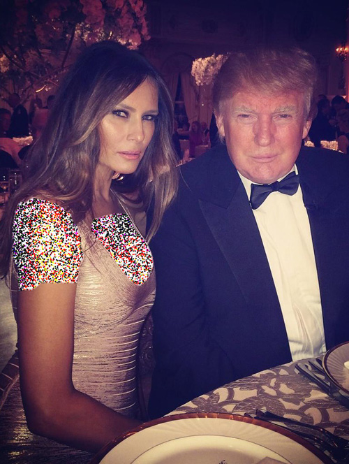عکسهای قدیمی ملانیا ترامپ