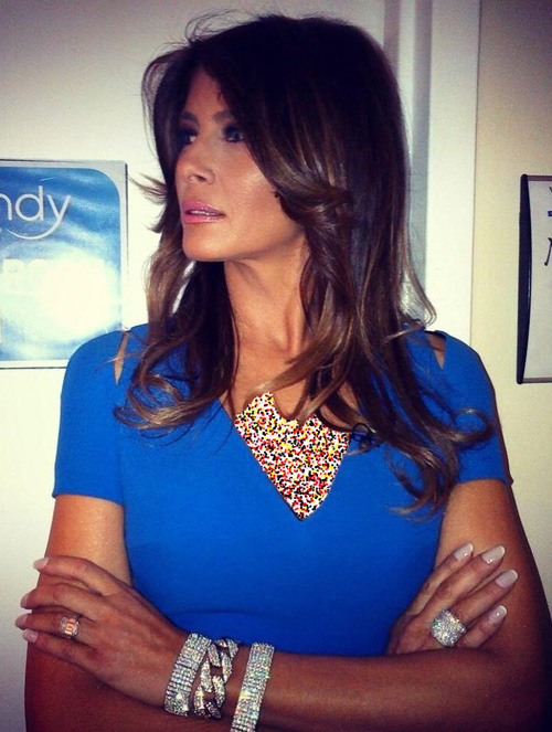 عکسهای قدیمی ملانیا ترامپ