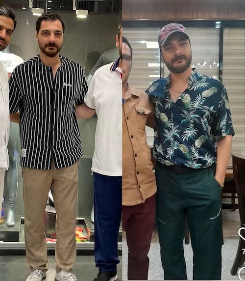 شباهت استایل سجاد و چاعاتای