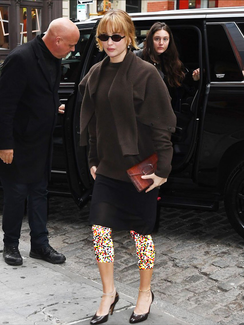 استایل پاییزی جنیفر لارنس