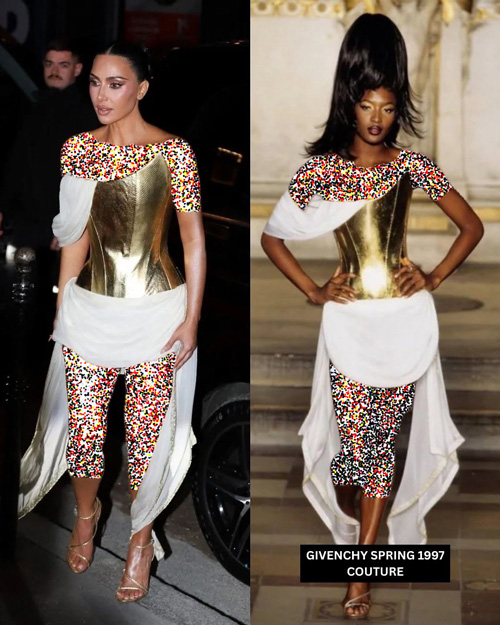 دسترسی کیم کارداشیان به لباس‌های آرشیوی