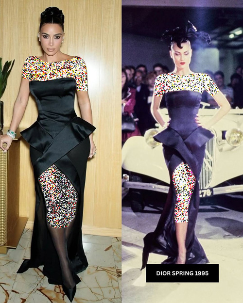 دسترسی کیم کارداشیان به لباس‌های آرشیوی