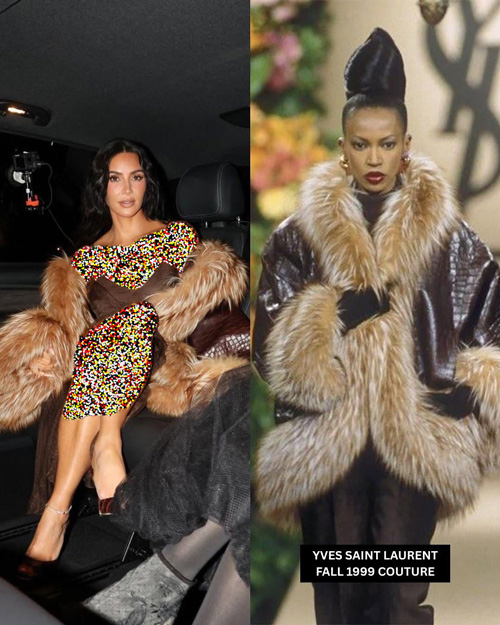 دسترسی کیم کارداشیان به لباس‌های آرشیوی