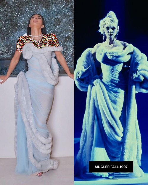 دسترسی کیم کارداشیان به لباس‌های آرشیوی