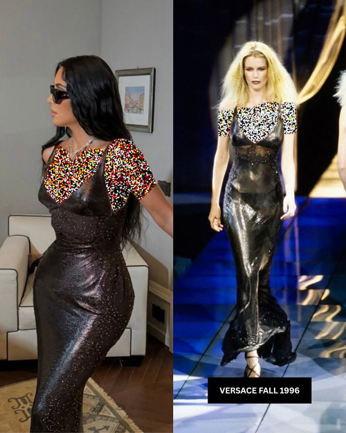 دسترسی کیم کارداشیان به لباس‌های آرشیوی