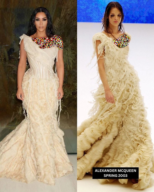 دسترسی کیم کارداشیان به لباس‌های آرشیوی