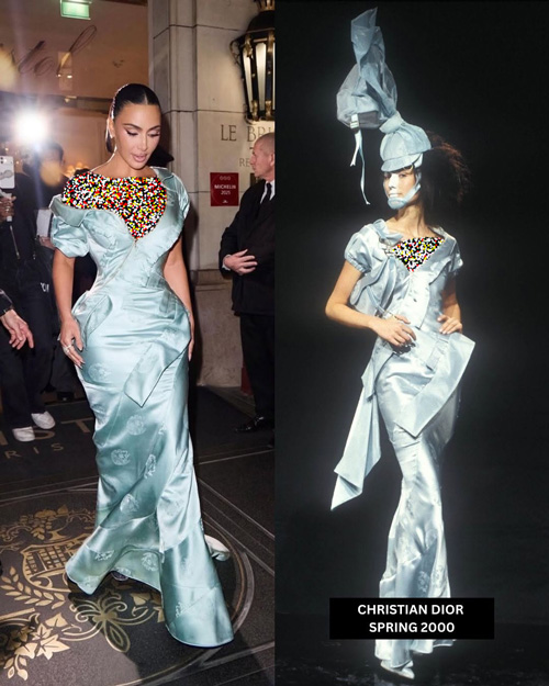 دسترسی کیم کارداشیان به لباس‌های آرشیوی