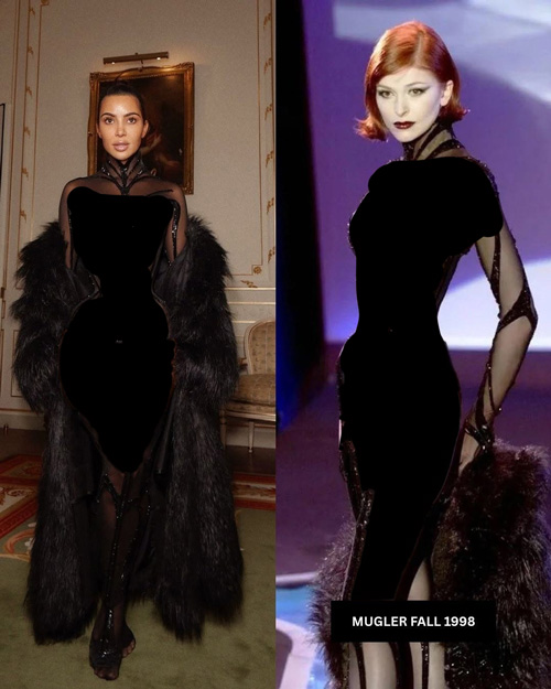 دسترسی کیم کارداشیان به لباس‌های آرشیوی