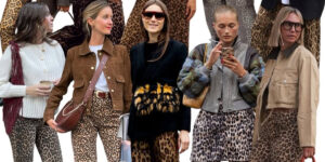 استایل جسورانه پاییزی با شلوار پلنگی؛ ترندی که نمی‌توان نادیده گرفت