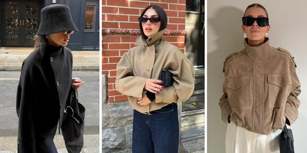 یقه قیفی؛ ترند مهم پاییز 1404 که نمی‌توانید ساده از آن بگذرید