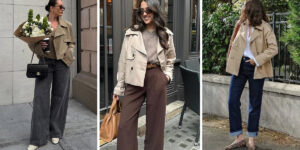 با یک کت، همه‌چیز تغییر می‌کند؛ جادوی ترنچ‌کت کوتاه در روزهای بارانی