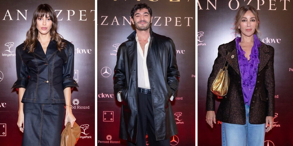 بازیگران ترک در مراسم اکران