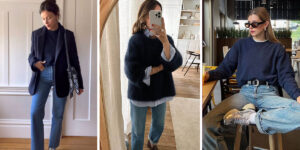 پاییز امسال دورس و بافت‌های سرمه‌ای را چگونه ست کنیم تا اصیل‌تر دیده شویم؟