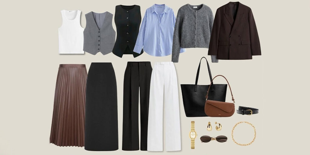 چگونه با چند لباس کلیدی، آراسته و رسمی به‌نظر برسیم؟