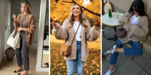 ایده‌هایی جذاب و خلاقانه برای ست کردن کاردیگن؛ امسال از این ترند غافل نشوید