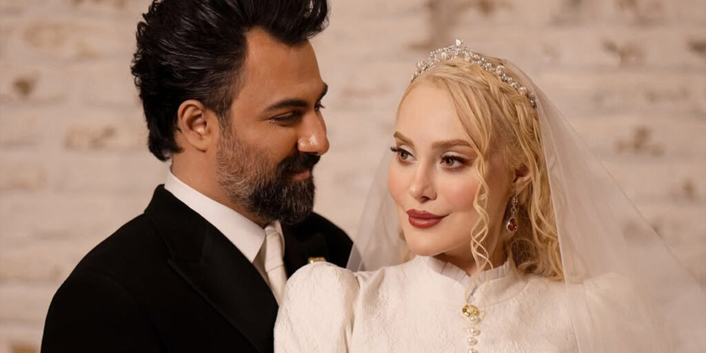 لباس عروسی که از دل تاریخ آمد؛ آرام جعفری در نقش بانوی ویکتوریایی