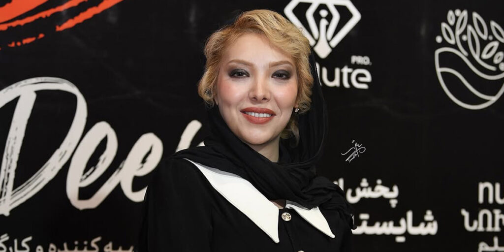 صدف اسپهبدی اینبار با ترکیب مشکی و طلایی خوش درخشید