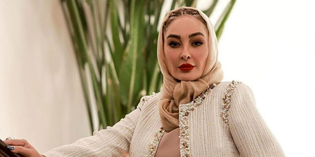 الهام حمیدی؛ به اصطلاح بازیگری که حالا مدل مزون شده!