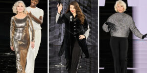 ستاره‌های بالای ۵۰ سال که در فشن شوهای هفته مد، شگفت‌انگیز ظاهر شدند