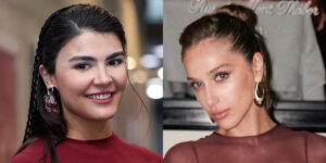 شباهت لباس اینفلوئنسر ترک به لباس بازیگر ایرانی جلب توجه کرد