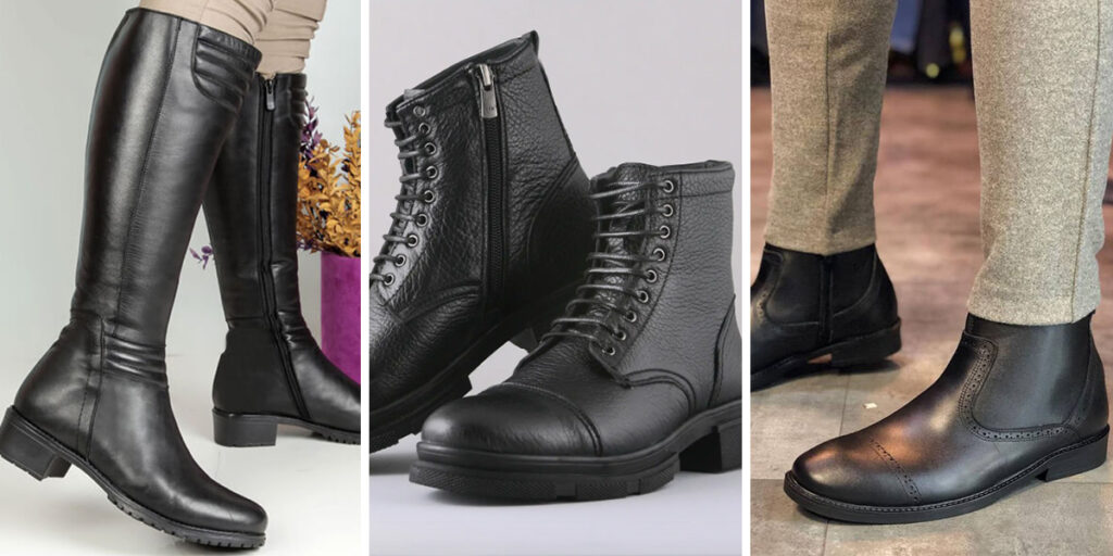 استایل های ترندی با جدیدترین مدل‌های بوت چرم در سال ۱۴۰۴