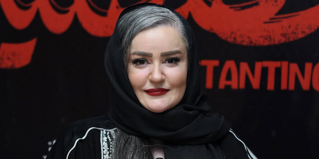 قرمزی پیرهن تو، تو هیچ مداد رنگی نیست! نعیمه نظام‌دوست با استایل جدیدش جلب توجه کرد