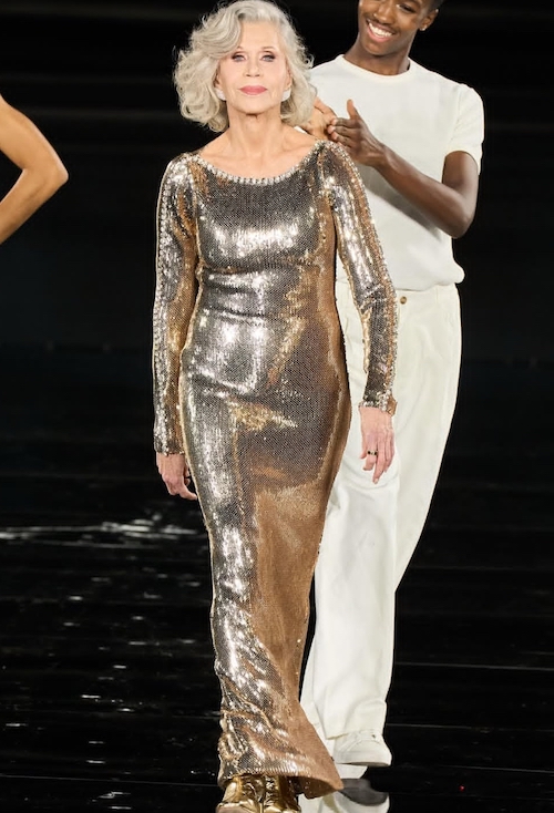 ستاره‌های بالای ۵۰ سال در هفته مد