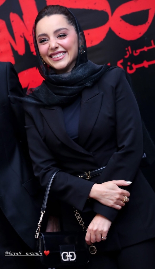 نازنین بیاتی در اکران خصوصی لاکپشت