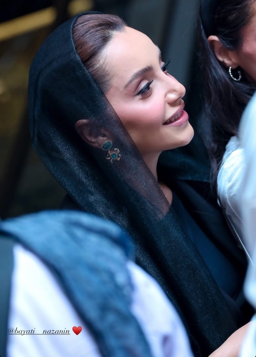 نازنین بیاتی در اکران خصوصی لاکپشت