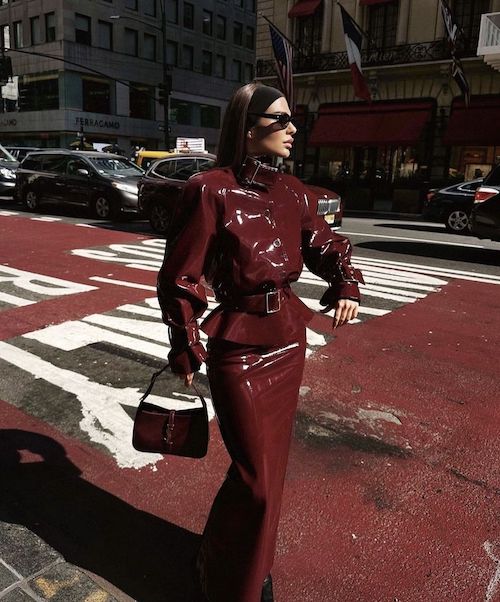 ترند چرم براق