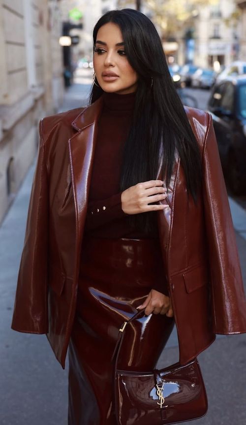 ترند چرم براق