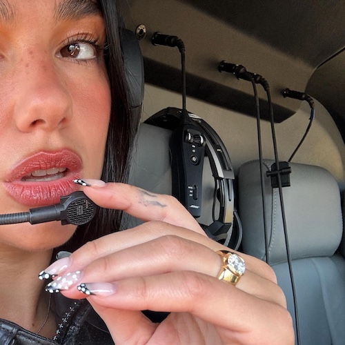 مدل ناخنهای دوآ لیپا