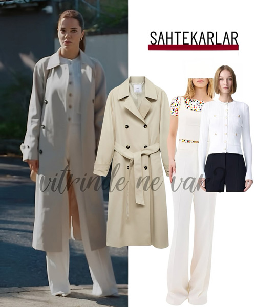 ترنچ کت بازیگران ترک