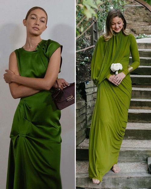 رنگ سبز در پاییز