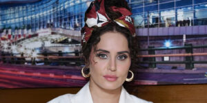 الناز شاکردوست با چشمانش لو رفت! گریم مردانه‌اش را ببینید