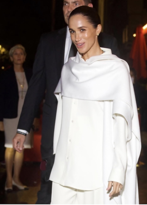 مگان مارکل در هفته مد پاریس