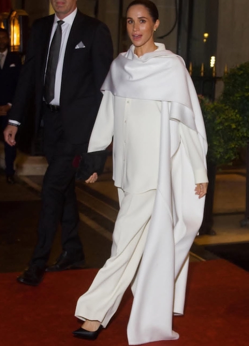 مگان مارکل در هفته مد پاریس