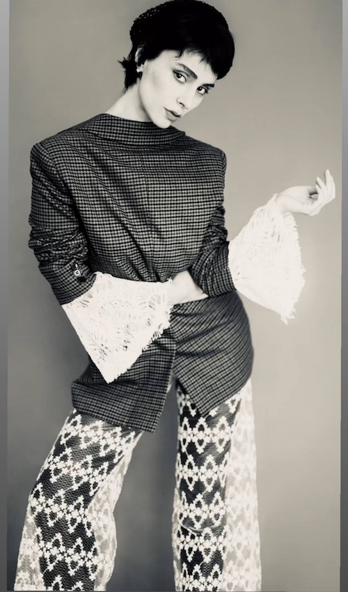 شلوار توری لاله مرزبان