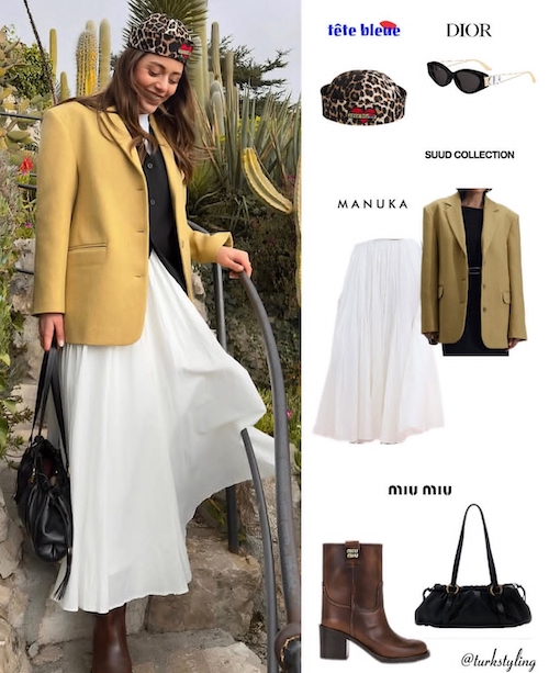 استایل پاییزی ستارگان ترک