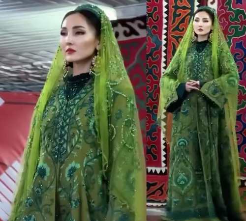 کالکشن طراح تاجیکی با الهام از شاهنامه