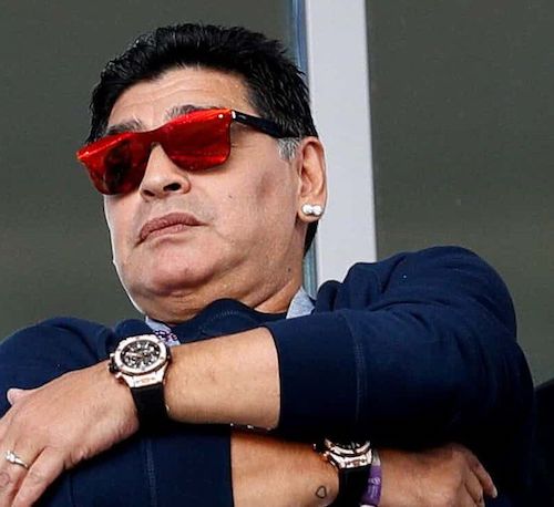 دو ساعت مارادونا