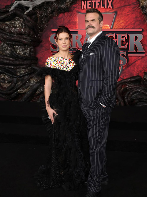 بازیگران چیزهای عجیب در اکران فصل پنجم