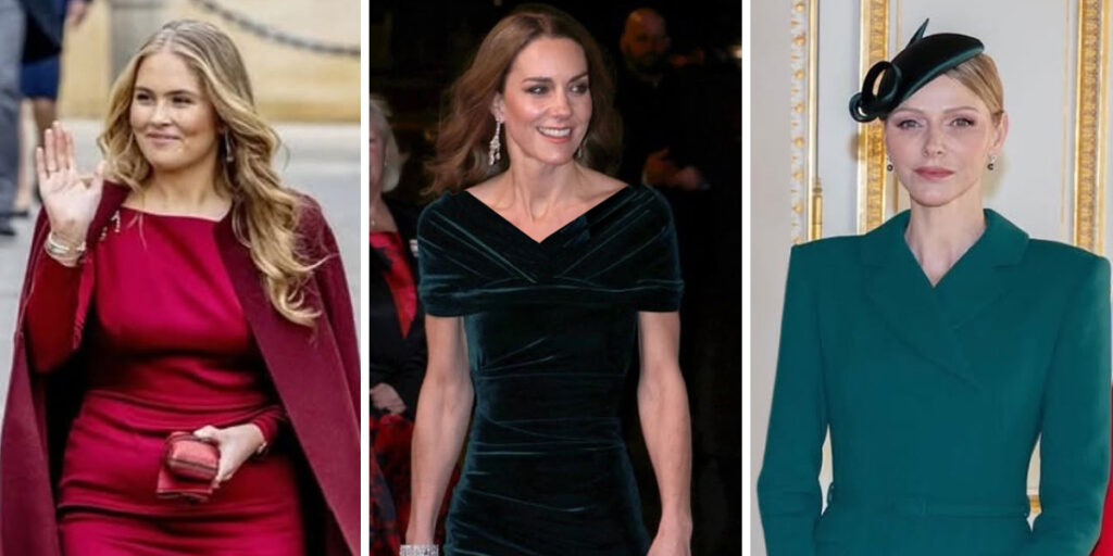 سبز و قرمز در استایل سلبریتی‌ها؛ دنیای مد تحت تاثیر کریسمس قرار گرفته است