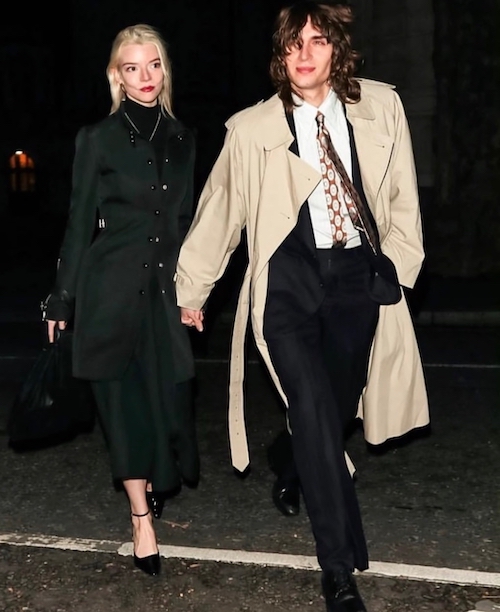 استایل‌های خیابانی آنیا تیلور جوی و همسرش