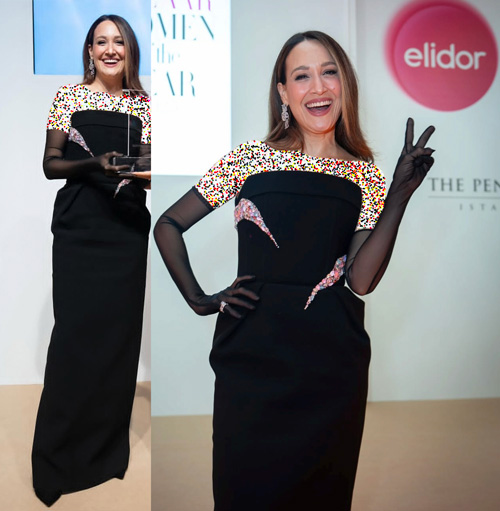 بازیگران ترک در مراسم زن سال