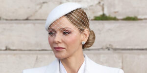 پرنسس شارلین بعد از ۱۴ سال تاج عروسی‌اش را دوباره بر سر گذاشت