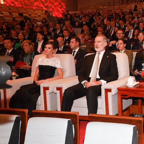 ملکه لتیزیا در کنسرت