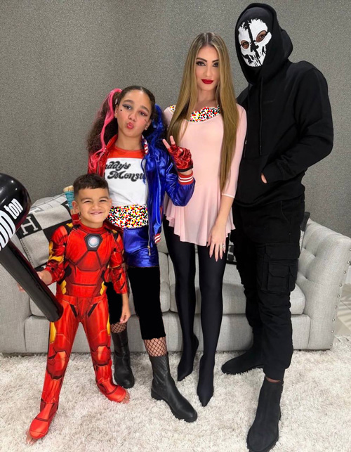 استایل هالووینی فوتبالیست‌ها