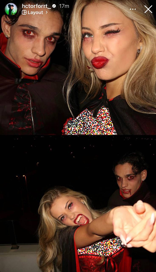 استایل هالووینی فوتبالیست‌ها